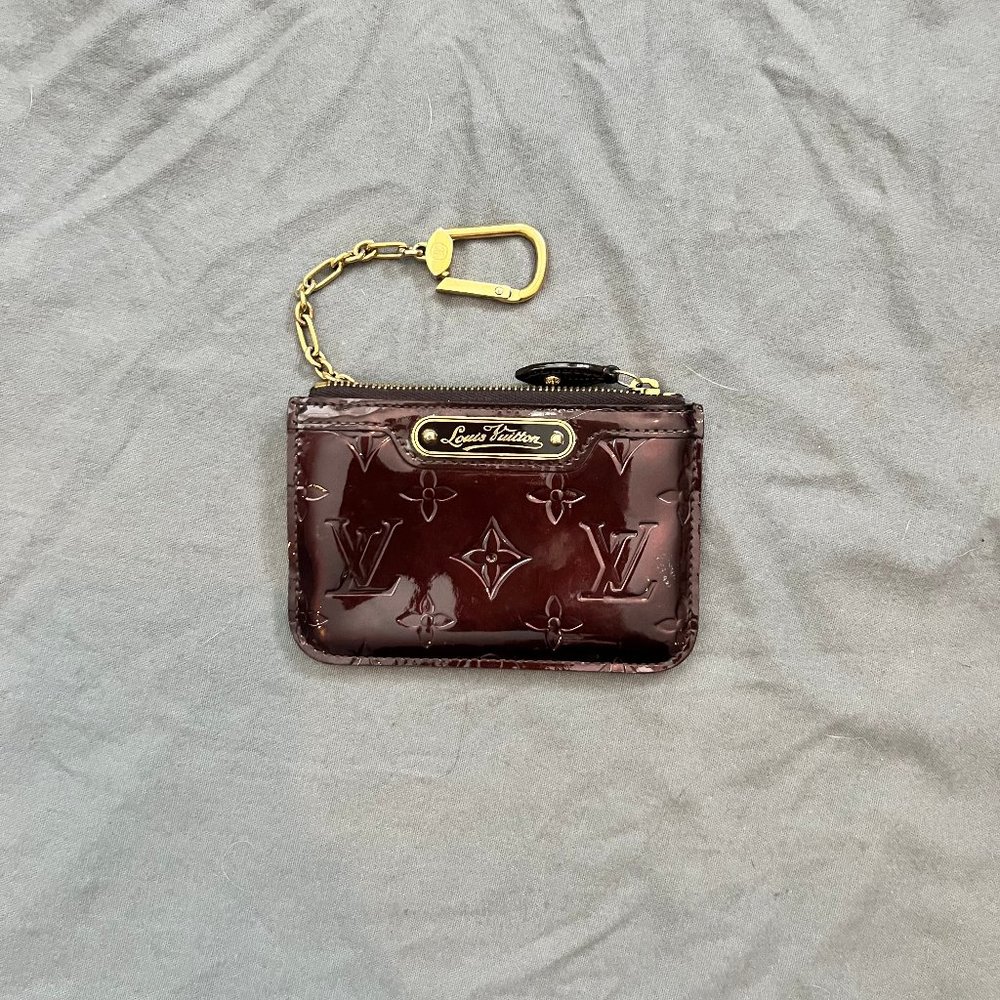 Louis Vuitton Patent Leather Wallet Pouch